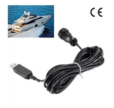 Matsutec NPC-100 AIS Pilot Plug USB data with cable 3 Meter IMO interfaces