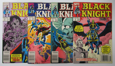 #ad #ad 1990 Marvel Comics Black Knight #1 4 1 2 3 4 Full Run Set $19.95