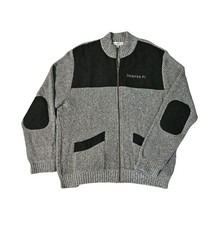 Bradford Exchange USMC Semper Fi Full Zip Knit Sweater Jacket Mens 2XL Marines