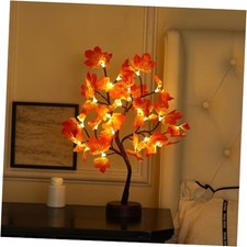 Artificial Fall Lighted Maple Tree 24 LED 20 IN - Maple Tree 1 Count