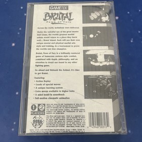 Brutal Paws of Fury CIB Sega CD 1994 With Manual See Description