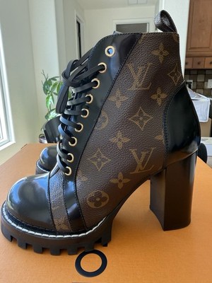 Authentic Louis Vuitton Women s Star Trail Ankle Boots size 7 