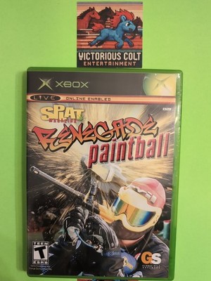 Splat Magazine Renegade Paintball (Microsoft Xbox, 2005) (CIB)
