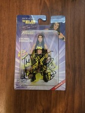Signed Deonna Purrazzo Major Wrestling Figure Podcast Bendies Autographed w/card