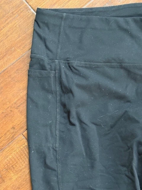 Skechers black high waist yoga/work out pants/leggings w/ pockets sz Womens 2XL - Image 2 of 3