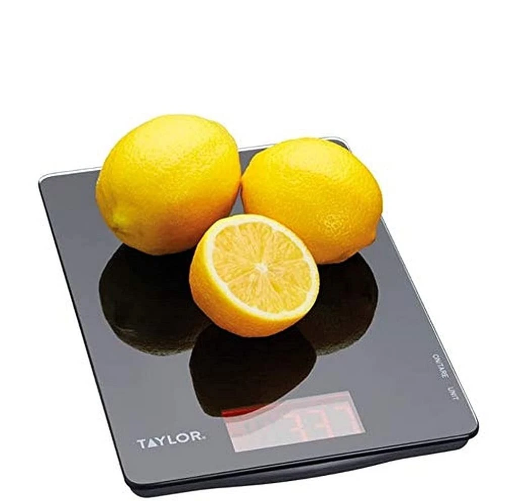 Pro Digital Ultra Thin Kitchen Food Scales, Compact Slimline Professional Sta...