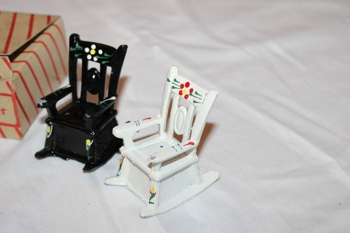 NOS Vintage Gusseisen Salz & Pfefferstreuer Omas Rakete NEUWERTIG!!!! - Bild 4 von 8