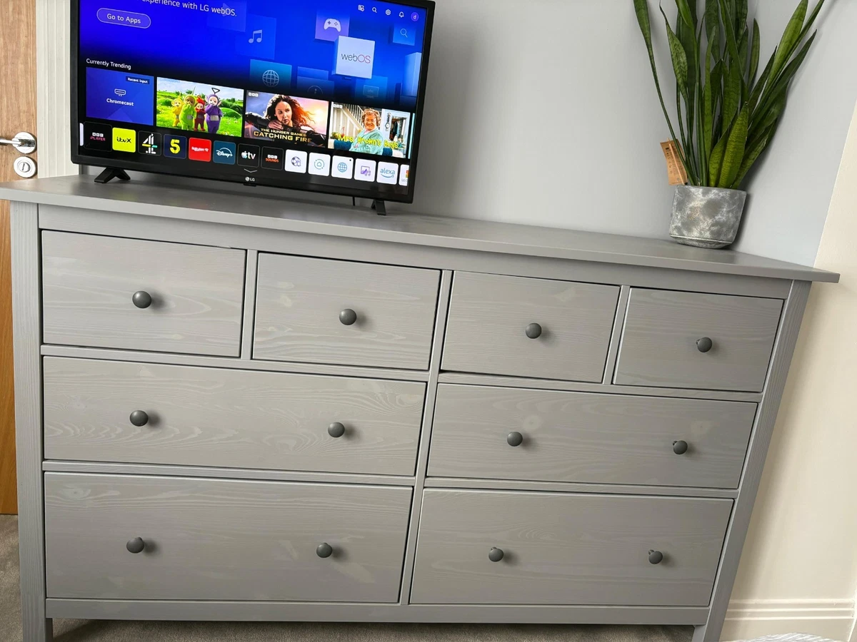 sachin and babi light blue dress DIY UPCYCLED DRESER // Ikea Hemnes Dresser & Night Stand HACK main image 1