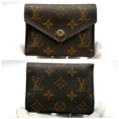 Louis Vuitton Portefeuille Victorine Monogram Wallet Rose Ballerine M62360