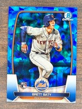 2023 Bowman Chrome Sapphire Edition #15 Brett Baty RC