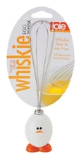 Joie 96019 Plastic/Stainless Steel White/Silver Egg Shaped Baloon Whisk