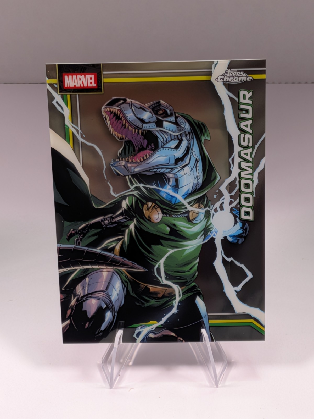 2026 Topps Chrome Marvel Doomasaur #031