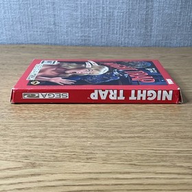 Night Trap Sega CD - Original Red Box Version 1992 - Box Only No Game Or Manual