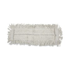 Boardwalk 1624 24" x 5" Disposable Cotton/Synthetic Cut End Dust Mop Head New