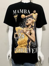 Kobe Bryant Mamba Forever Medium Black T-Shirt