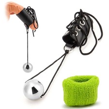 Male Penis Stretcher Ball Weight Exercise Device Hanger Extender Leather Sleeve