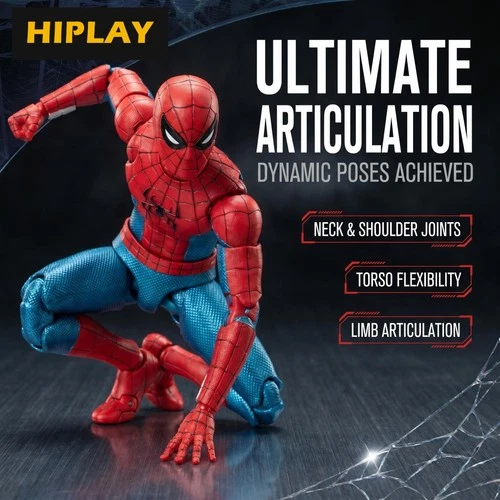 HIPLAY ZD Toys Marvel Comics Spider-Man 1970-01 Brand New Day 1:10 Action Figure - product listing photo