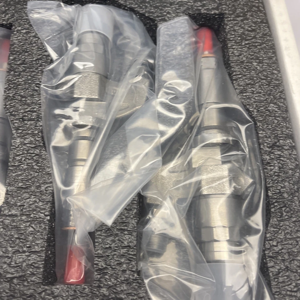 Inyectores de combustible diésel para Chevrolet Silverado 2500 HD 3500 2004 2005 paquete de 4 6,6 L Foto 4 de 4