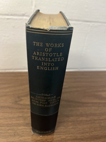 Werke des Aristoteles ins Englische übersetzt OXFORD Philosophie - Die logischen Bücher - Bild 16 von 18