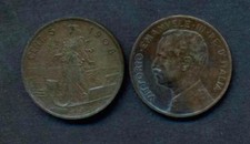 5 Centesimi  1908  conservaz. BB   sig./periz.to