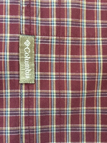 Columbia Sportswear Men's size XL Plaids Long Sleeve Shirt DRYCLEANED - Picture 3 of 4
