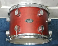 ADD this PDP by DW 12" F SERIES TOM in SATIN RED to YOUR DRUM SET! LOT K516