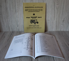 IHC Mc Cormick Ersatzteilliste Schlepper Modell DF