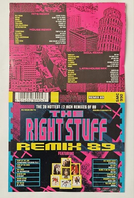 CASETTE DOBLE RHE RIGHT STUFF - 1989