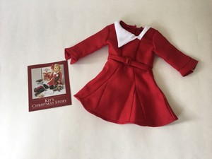 american girl kit christmas dress