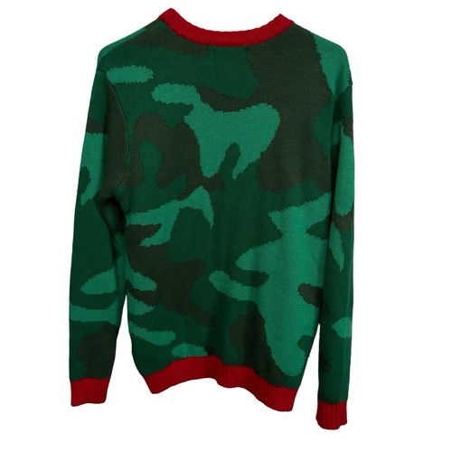 Blizzard Bay Ugly Christmas Sweater Men Size S Long Sleeve Pullover Reindeer  - Bild 7 von 10