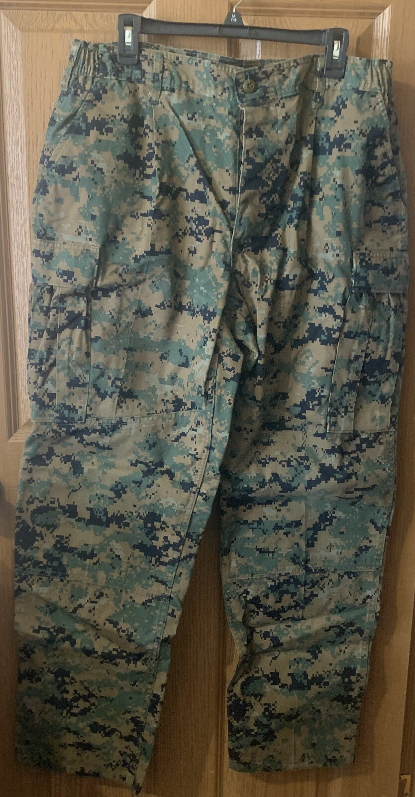 Men's Large Camo Pants 35-39 Waist 29.5-32.5 Inseam