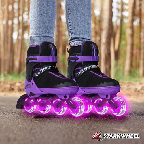 Verstellbare Inline Skates für Kinder Erwachsene und Jugendliche - Full Light Up - Bild 1 von 6