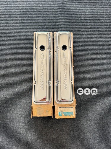 SBC Valve Covers, NOS, Squarebody, Chevy, Chevrolet, OBS, Small Block