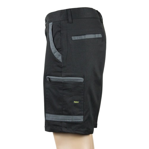 Men's Cotton Drill Workwear Cargo Shorts | Work Men's Shorts - Picture 7 of 13