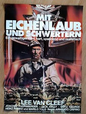 COMMANDOS - WWII German 1-sheet LEE VAN CLEEF 1968 Dario Argento