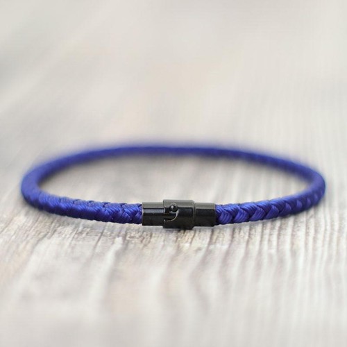 Bracciale magnetico minimalista fatto a mano 4 mm scala drago corda braccialetto per donna me - Foto 14 di 24