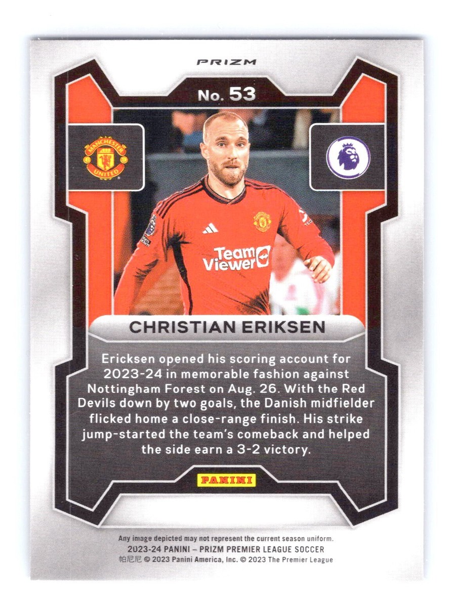 PANINI サッカーカード SELECT UEFA EURO PRIZM CHRISTIAN ERIKSEN DENMARK 03/49 #SI-CE 送料無料 中古 IT1 楽天市場】【中古】 PANINI サッカーカード SELECT UEFA EURO