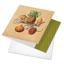 1  All Occasion Blank Card with Envelope - Pineapple Plenty Triumph CQ4938IOCB