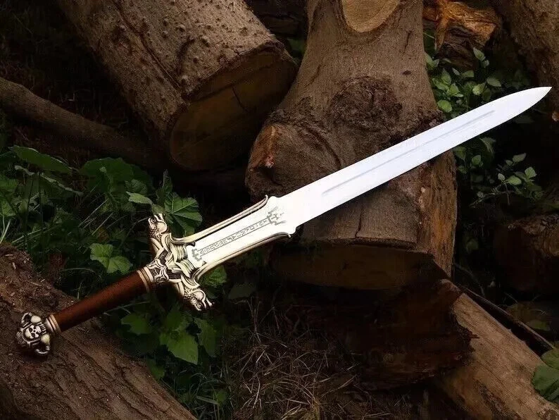 Handmade Scottish Claymore Sword, Medieval Sword, Battle Ready Viking Sword Gift - Image 2 of 4