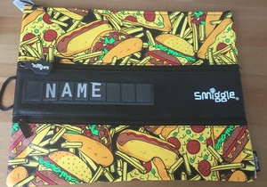 smiggle yellow bag