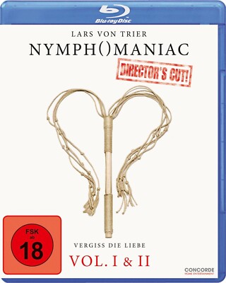 Nymphomaniac Vol. 1 & 2 (Director's Cut)(2013)[Blu-ray /FSK 18/NEU/OVP] Lars von