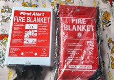 Image of Fire blanket extinguisher x 2 first alert