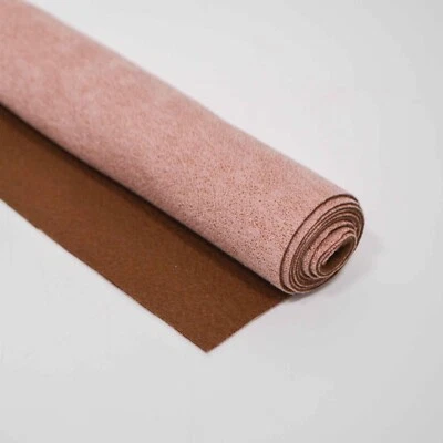 MARKENLOS Kunstleder Ellison rosa meliert Kunstleder rosa melange Velour Polsterstoff rosa