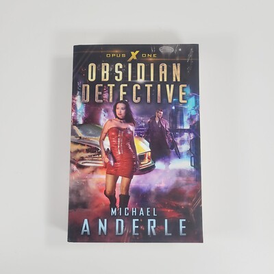 Obsidian Detective (1) (Opus X) by Anderle, Michael Paperback First Edition