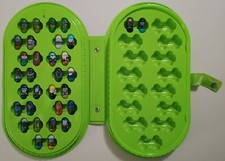 TMNT TEENAGE MUTANT NINJA TURTLES MIGHTY BEANZ COMPLETE SET 1-32 IN GREEN CASE