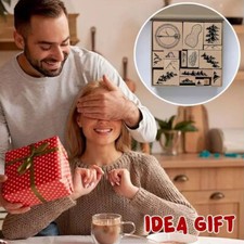 Handmade Map Making Stamp Kit,Map Making Stamp Kit,Stamps for Card Making ET