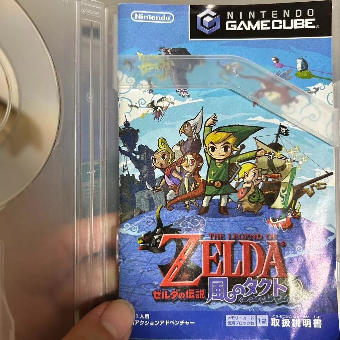 The Legend of Zelda Wind Waker Kaze no Tact gamecube GC japan Sealed From  Japan