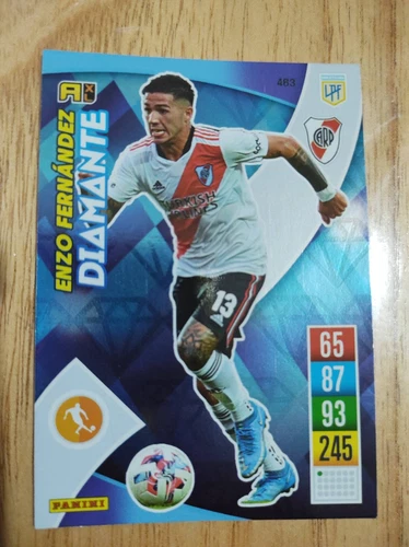 Enzo Fernandez First Rookie Adrenalyn Argentinian (2022) Panini - New World Star