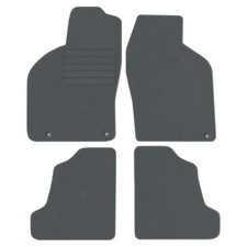 Velours Fußmatten für Saab 9-3 I Bj. 1998 - 2002 NEU Passend Automatten GRAU STD