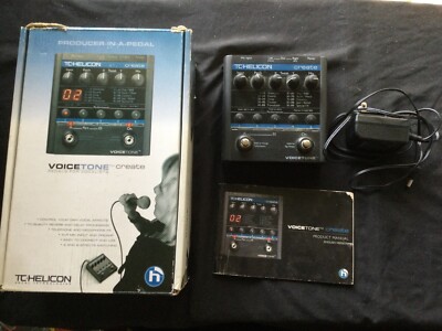 TC HELICON VOICETONE CREATE effect pedal for vocalists